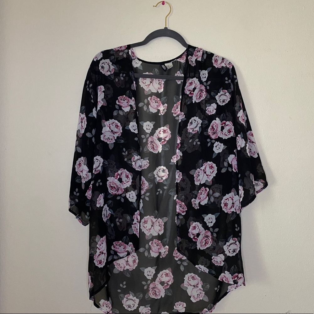 Floral Bikini Cover Up